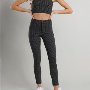 Garage Skinny Plaid As If Pants